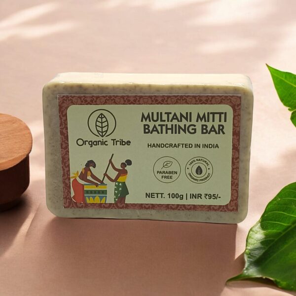 Multani Mitti Soap(Exfoliates,Soothes & Brighten Skin)