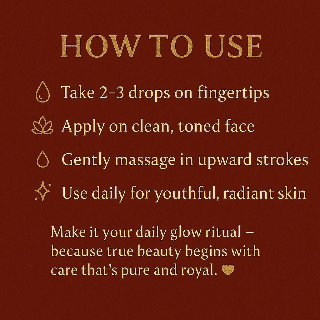 Kumkumadi Face Oil (Anti-Aging & Skin Brightening) - Image 3