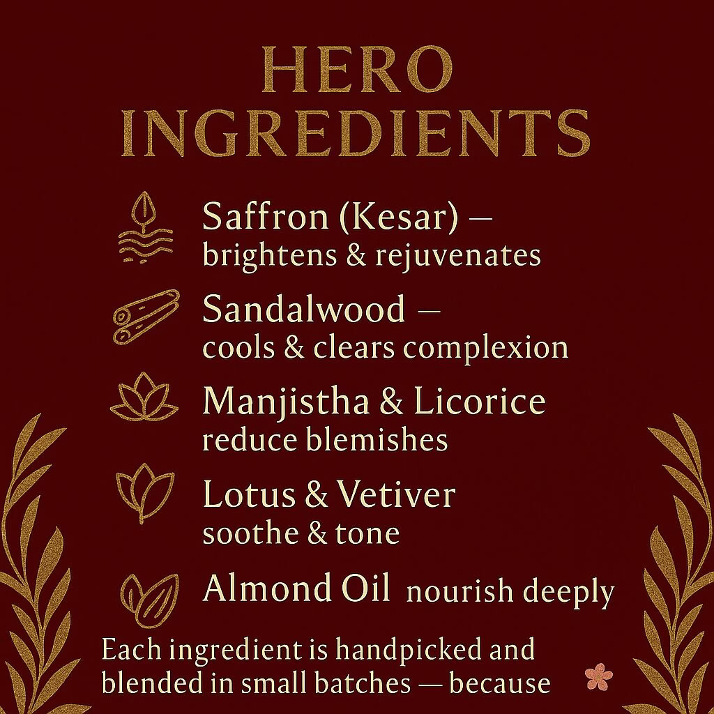 Kumkumadi Face Oil (Anti-Aging & Skin Brightening) - Image 2