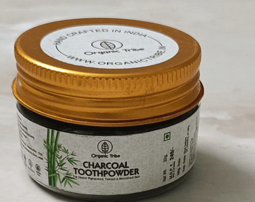 Charcoal Tooth Powder(For Visibly White Teeth+Fresh Breath) photo review