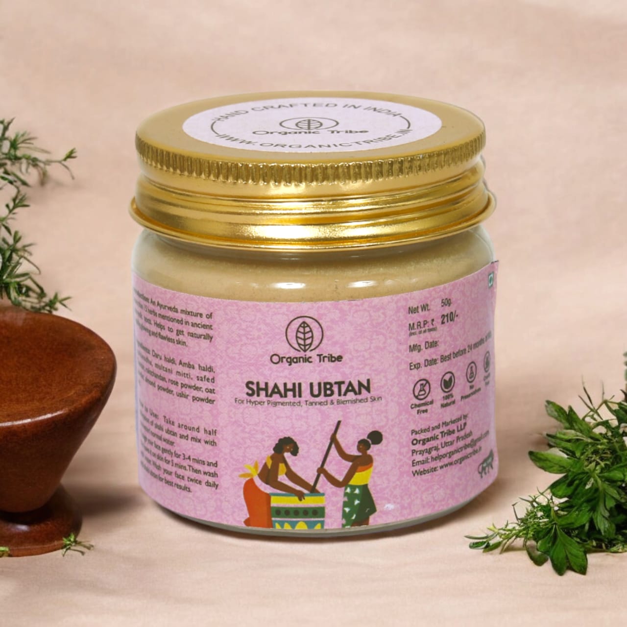 Shahi Ubtan(Daily Face Wash) - Organic Tribe