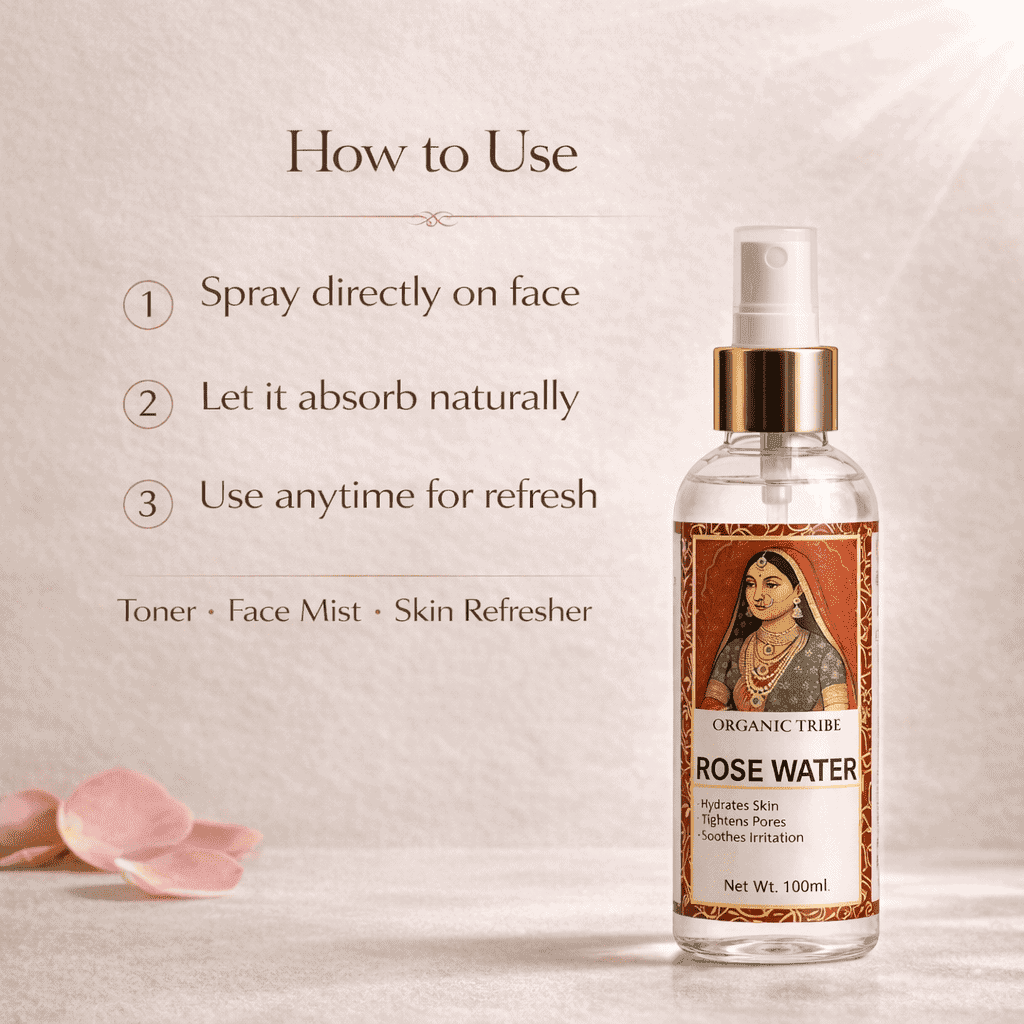 ROSE WATER ORGANIC TRIBE
