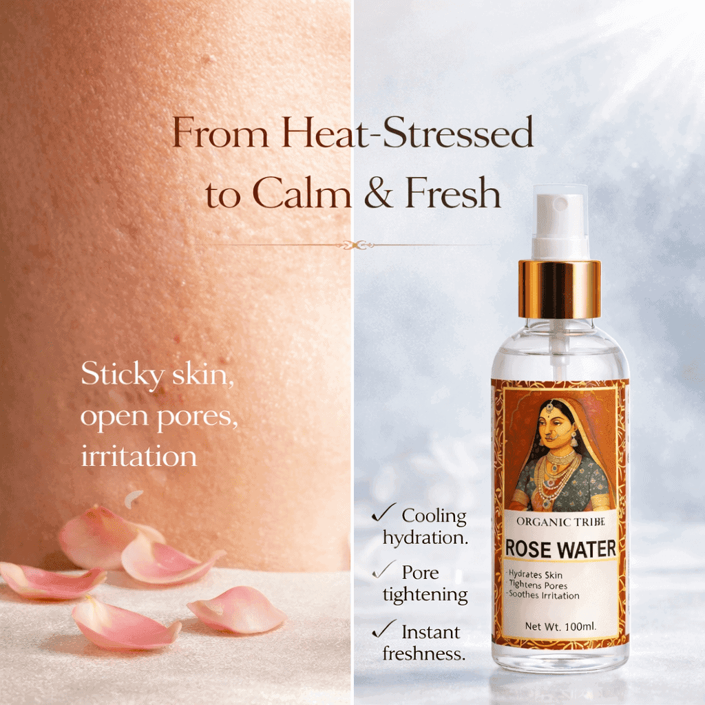 ROSE WATER ORGANIC TRIBE - HYDRATION