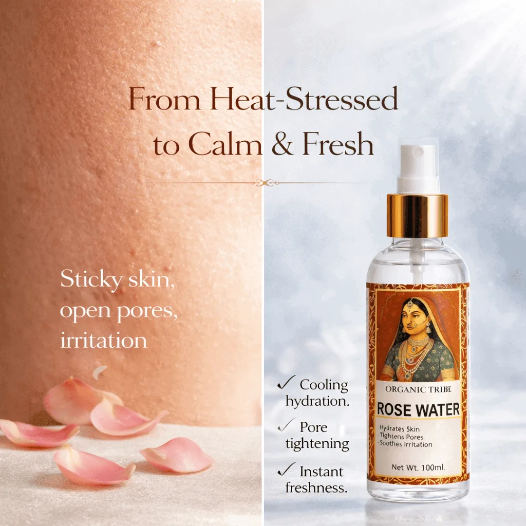 ROSE WATER ORGANIC TRIBE - HYDRATION