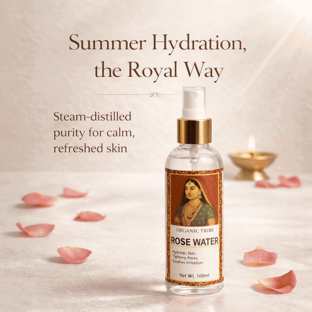 ROSE WATER ORGANIC TRIBE - SUMMER HYDRATION