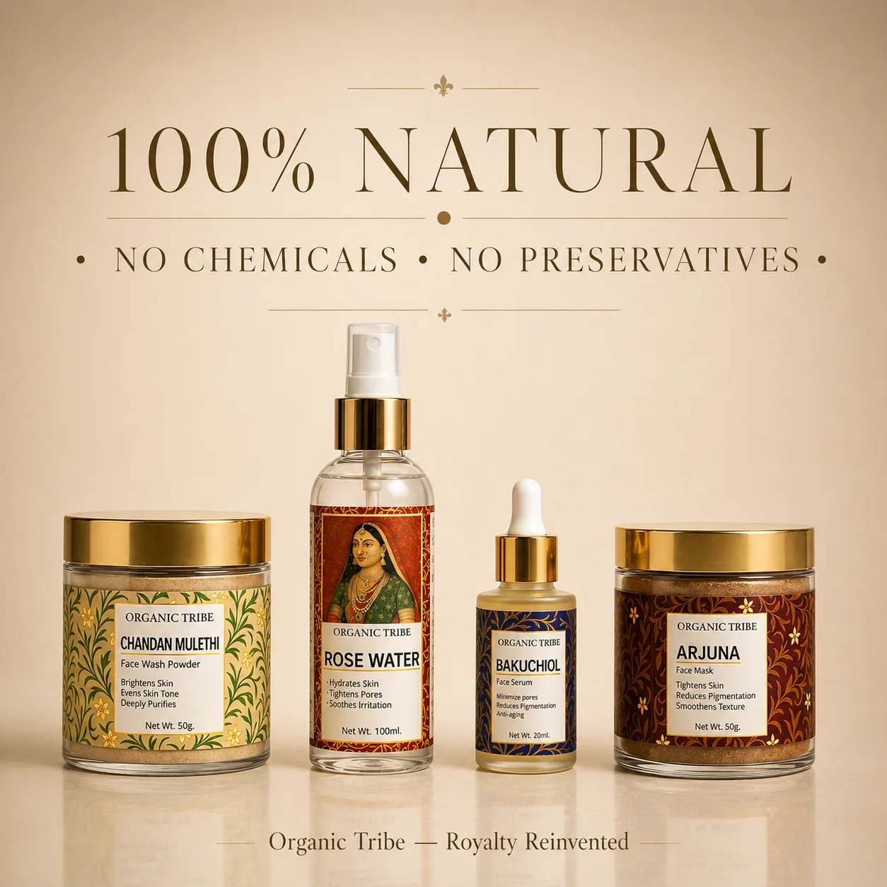 anti-pigmentation ritual, 100% natural - organic tribe