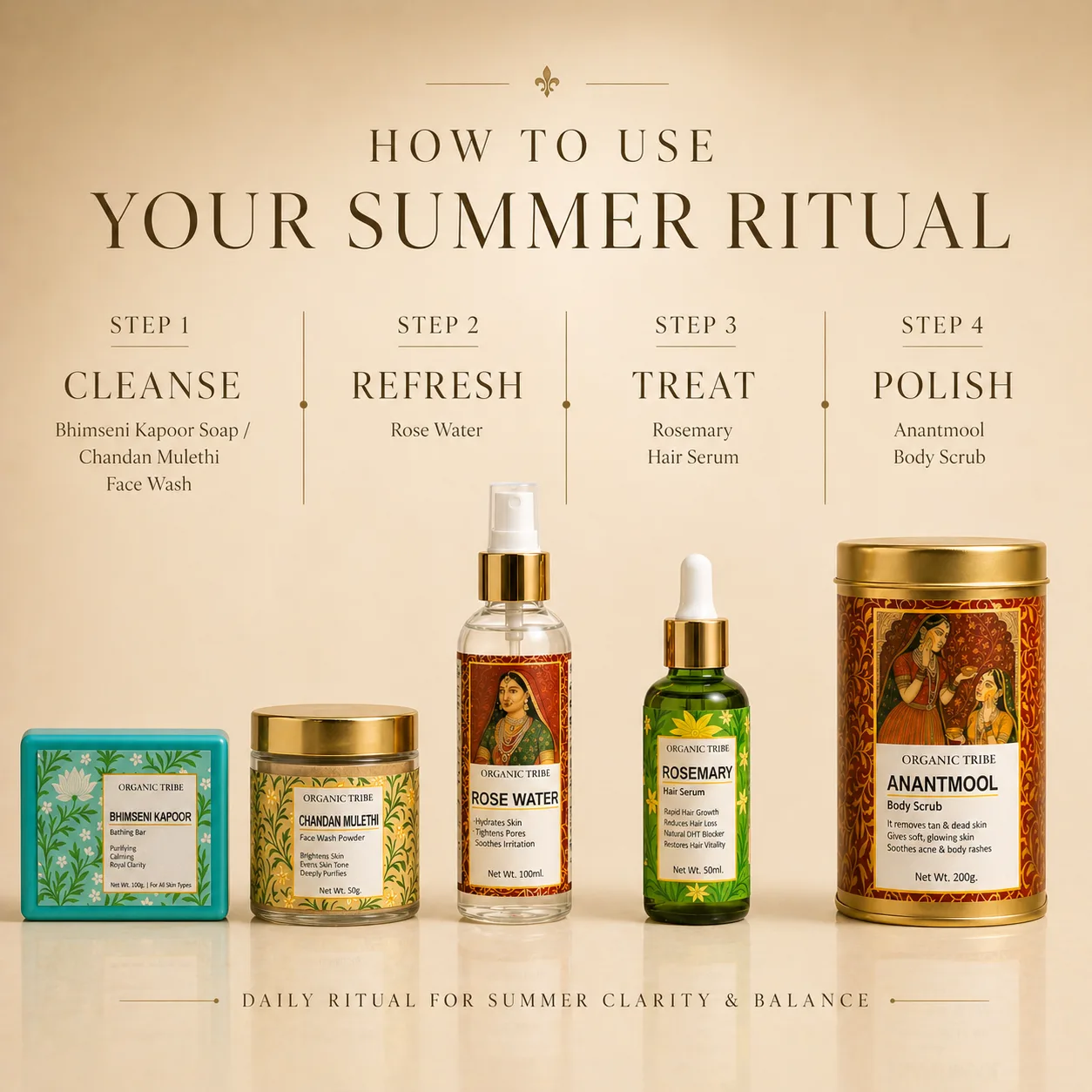summer kit- organic tribe