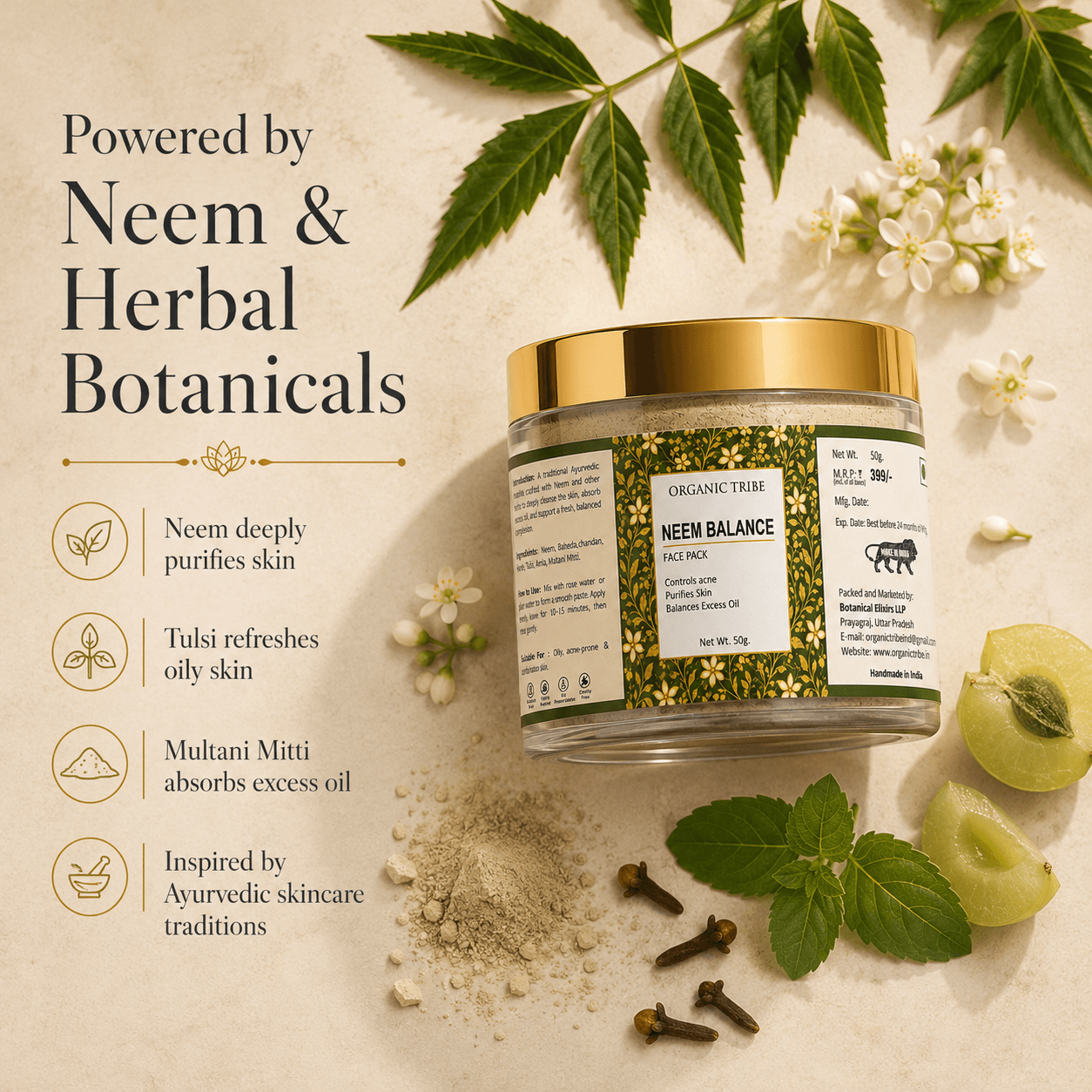 Neem face pack