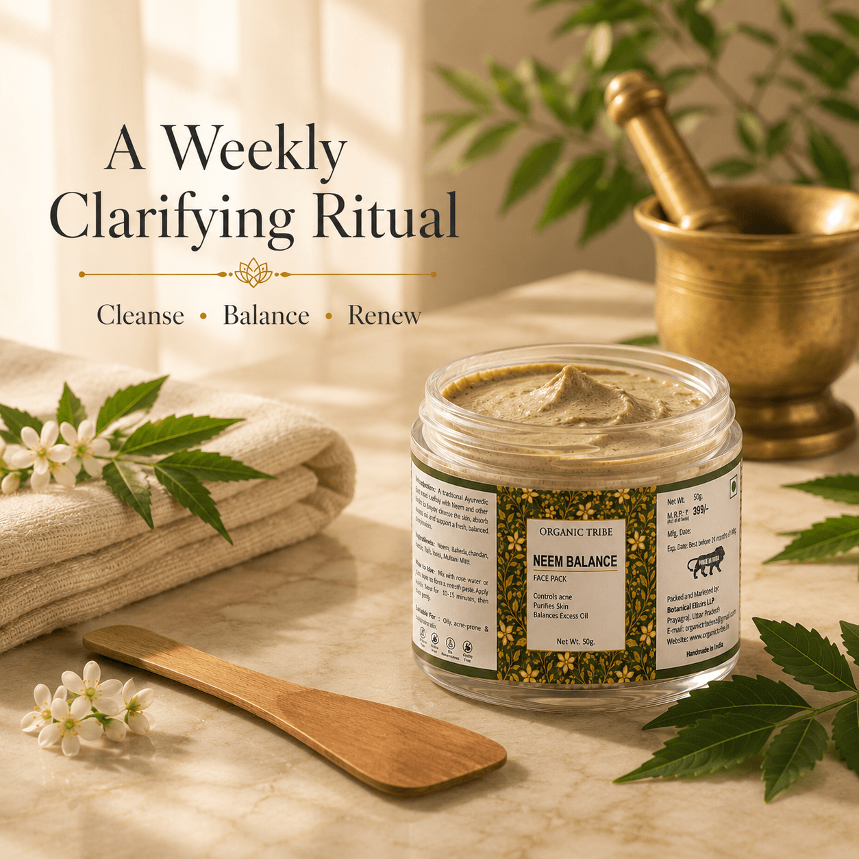 Neem face pack