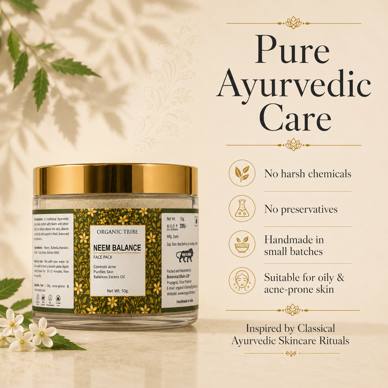 Neem face pack